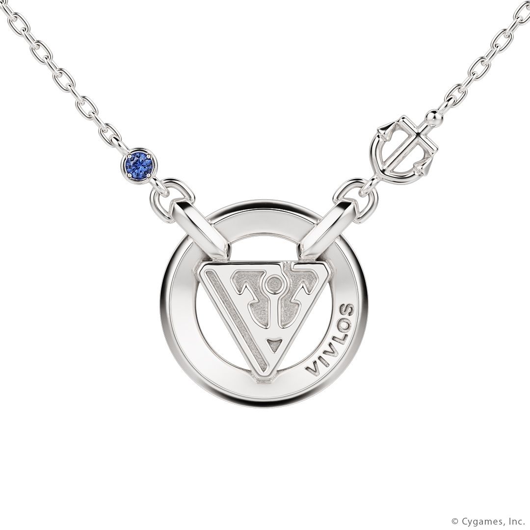  Kalung Uma Musume Vivlos Silver Necklace Motif Official Bonus 