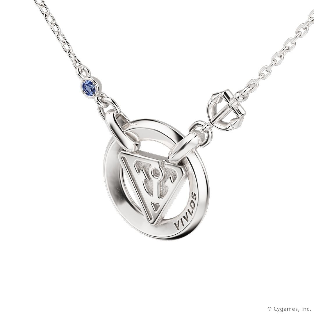  Kalung Uma Musume Vivlos Silver Necklace Motif Official Bonus 