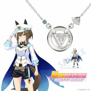 Kalung Uma Musume Cheval Grand Silver Necklace Motif Official Bonus