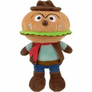 Anpanman Pretty Beans Collection Hamburger Kid SEGA FAVE Boneka Lucu 18cm