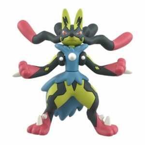 Pokemon Mega Lucario Moncolle Figure Takara Tomy Koleksi Detail Premium