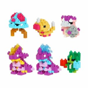 Kawada Nanoblock Pokemon Poison Type NBMC 43S Box Koleksi 6 Mini Nano Resmi
