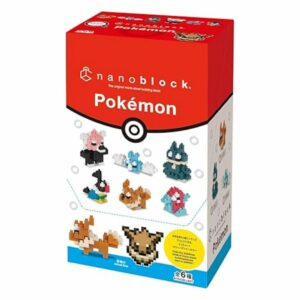 Kawada Nanoblock Pokémon Normal Type NBMC_14S Koleksi Lengkap 6 Pcs