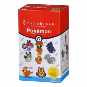 Kawada Nanoblock Pokémon Flying Type NBMC_31S Koleksi Lengkap 6 Pcs