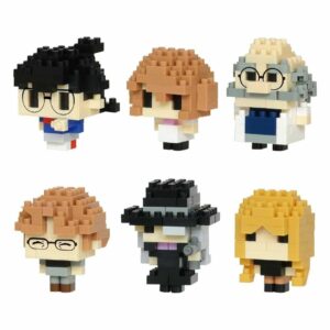Kawada Nanoblock Detective Conan Vol 4 NBMC_53S Box 6 Pieces Koleksi