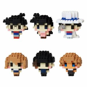 Kawada Nanoblock Detective Conan NBMC_03S Box 6 Pieces Koleksi