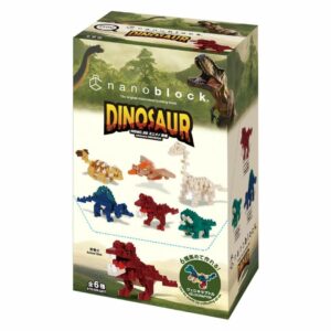 Kawada Nanoblock Dinosaur NBMC_68S Box 6 Pieces Koleksi Dinosaurus
