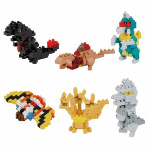Kawada Nanoblock Godzilla NBMC_12S Box 6 Pieces Koleksi Movie