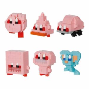 Kawada Nanoblock Kirby Star Discovery NBMC_60S Box 6 Pieces