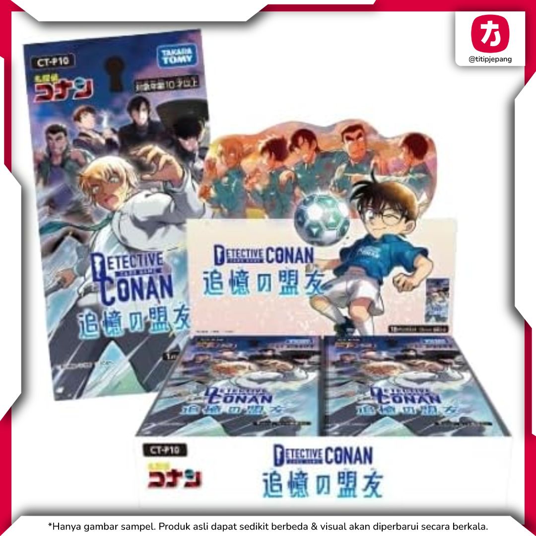 Detective Conan CT-P10 Booster Box Reminiscent Alliance Edisi Jepang Resmi