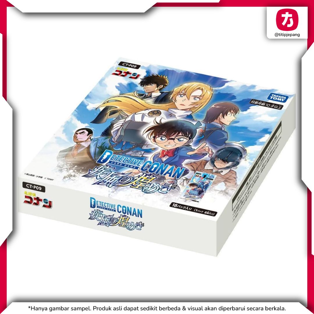 Detective Conan CT-P09 Booster Box Sparkles of Shifuku Edisi 2nd Anniversary