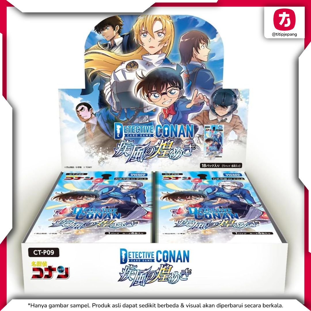Detective Conan CT-P09 Booster Box Sparkles of Shifuku Edisi 2nd Anniversary