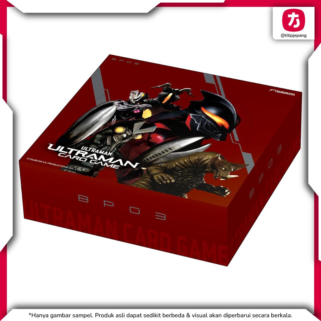 Ultraman Card Game Booster Pack 03 BP03 Revenge and Darkness untuk Kolektor