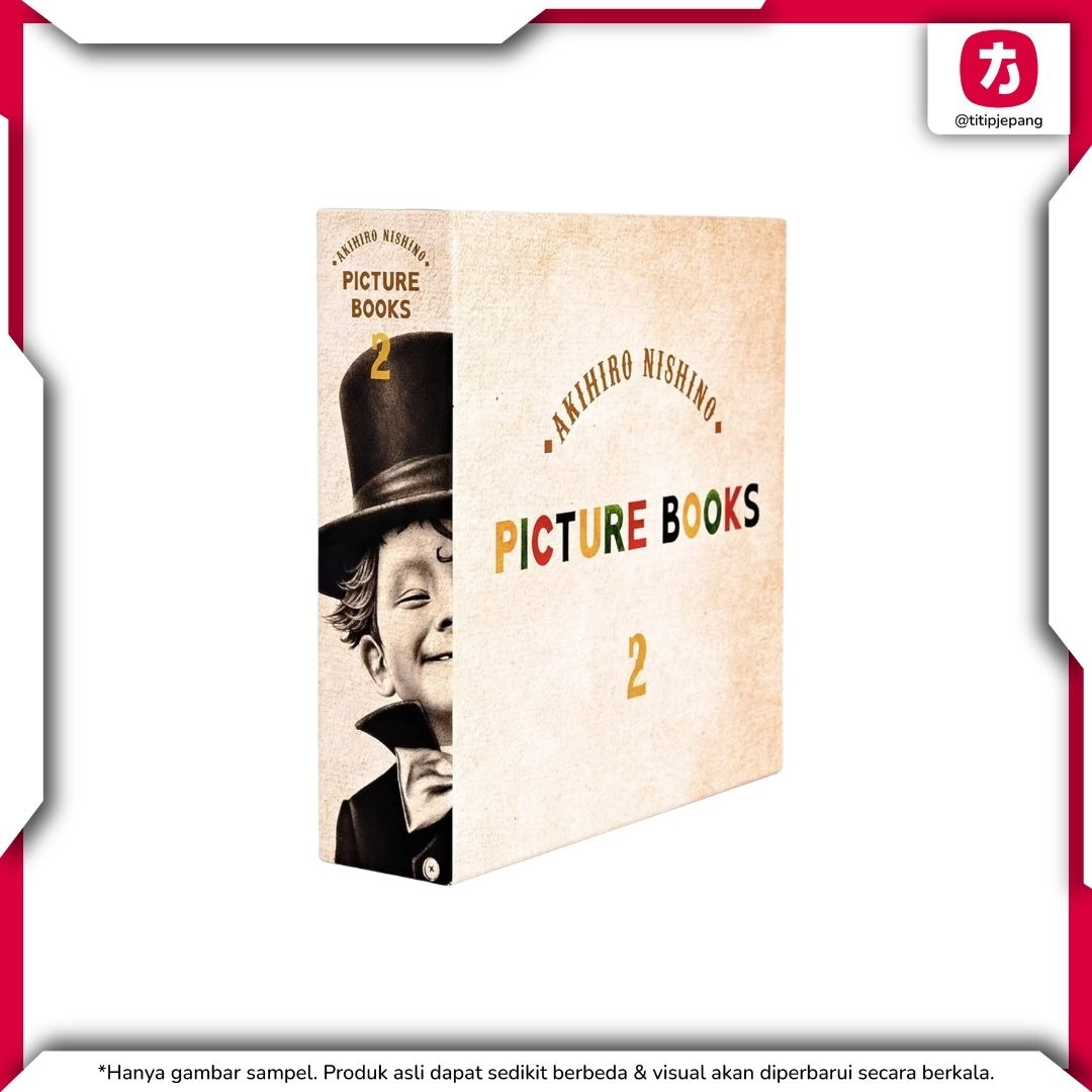 Gentosha Artbook Nishino Akihiro Picture Book Box 2 Collection