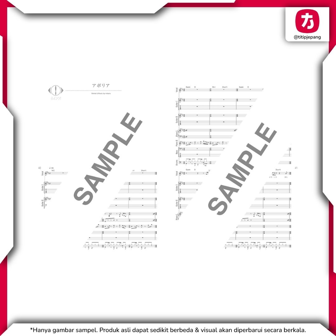 Band Score Yorushika Second Person Volume 2 (DSK)