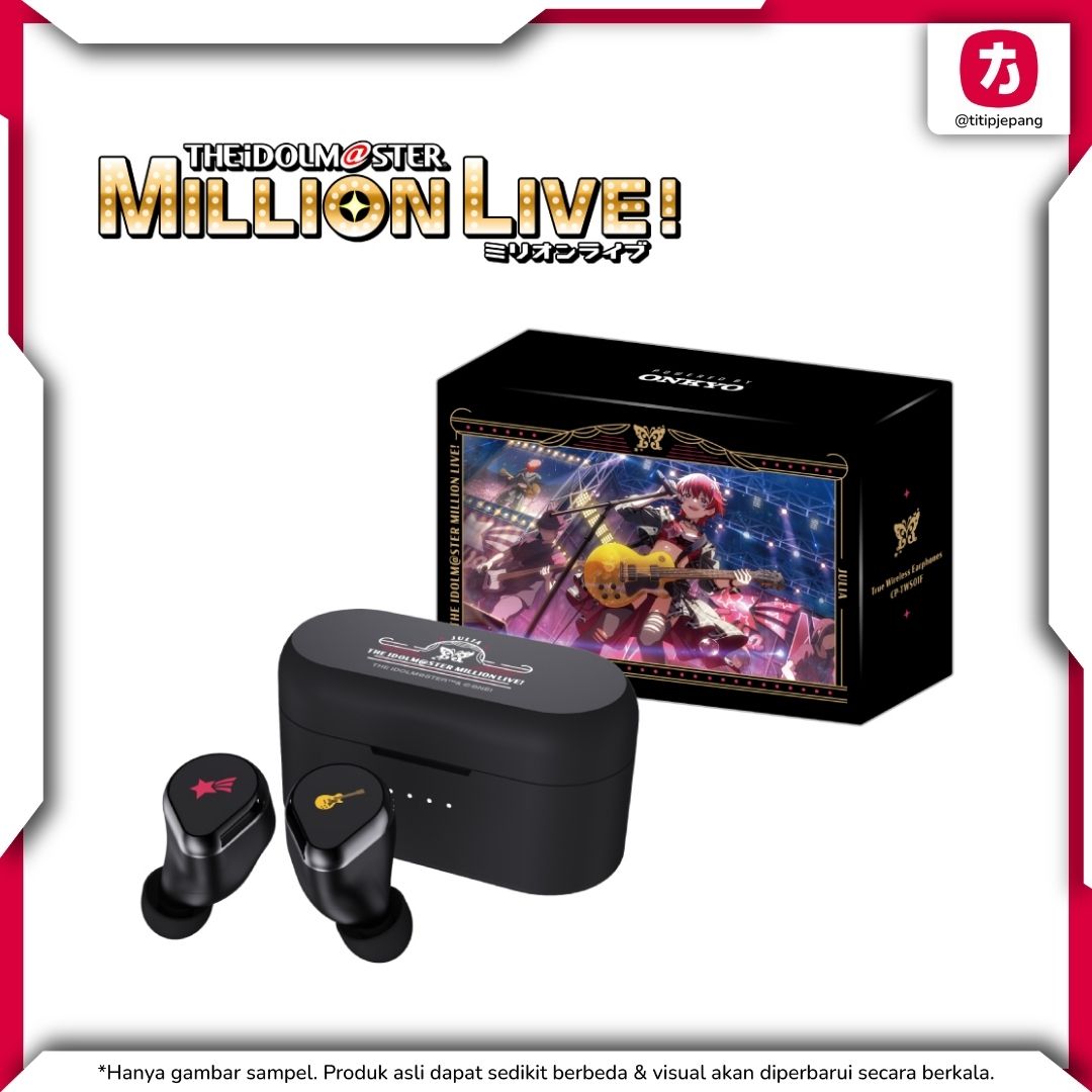 TWS ONKYO X THE IDOLMASTER MILLION LIVE! CP-TWS01F Collaboration Julia Model (Re-release)