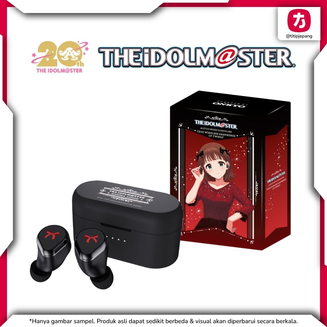 TWS ONKYO X The Idolmaster 20th Anniversary Haruka Amami CP-TWS01F Collaboration Model Earphone