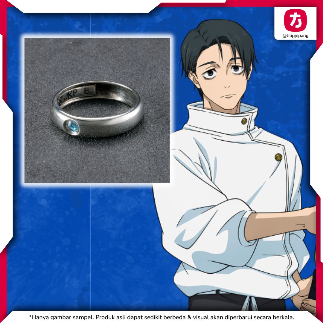 Cincin Yuta Okkotsu Jujutsu Kaisen Silver 925 Original