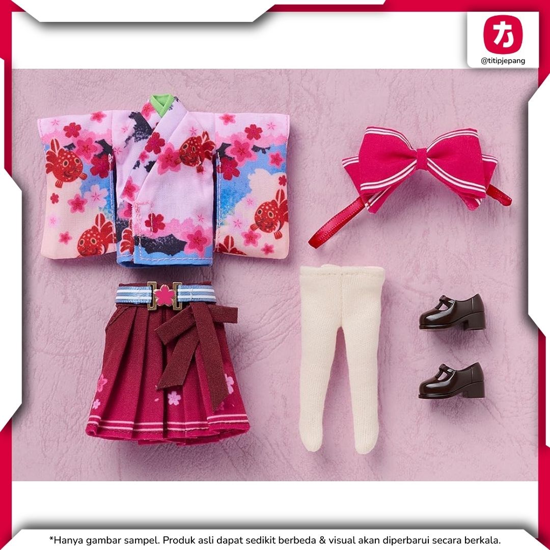 Hatsune Miku Nendoroid Doll Sakura Miku Hirohako 2025 Ver Figure Resmi
