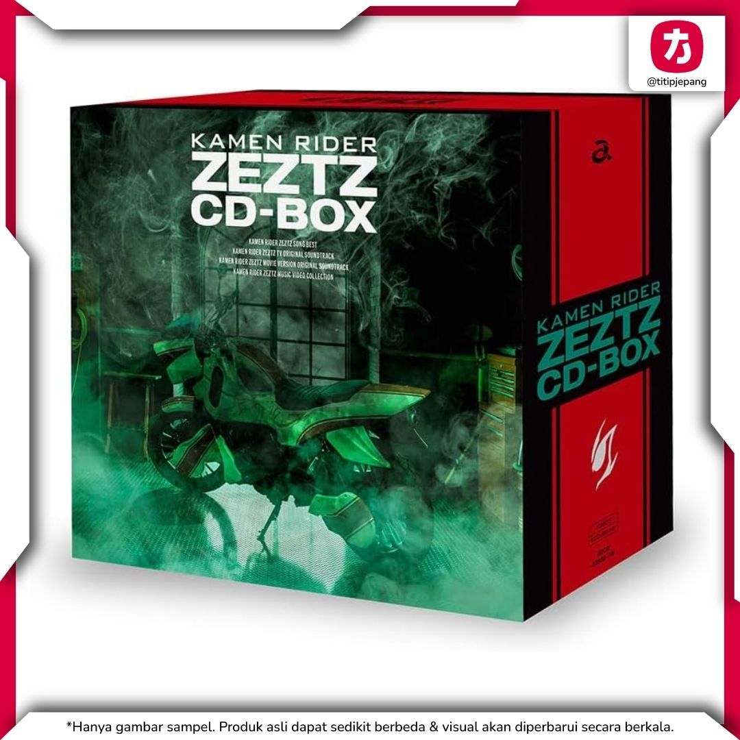 Kamen Rider Zets CD BOX 6CD Blu-ray Bonus Mega Jacket Edisi Koleksi