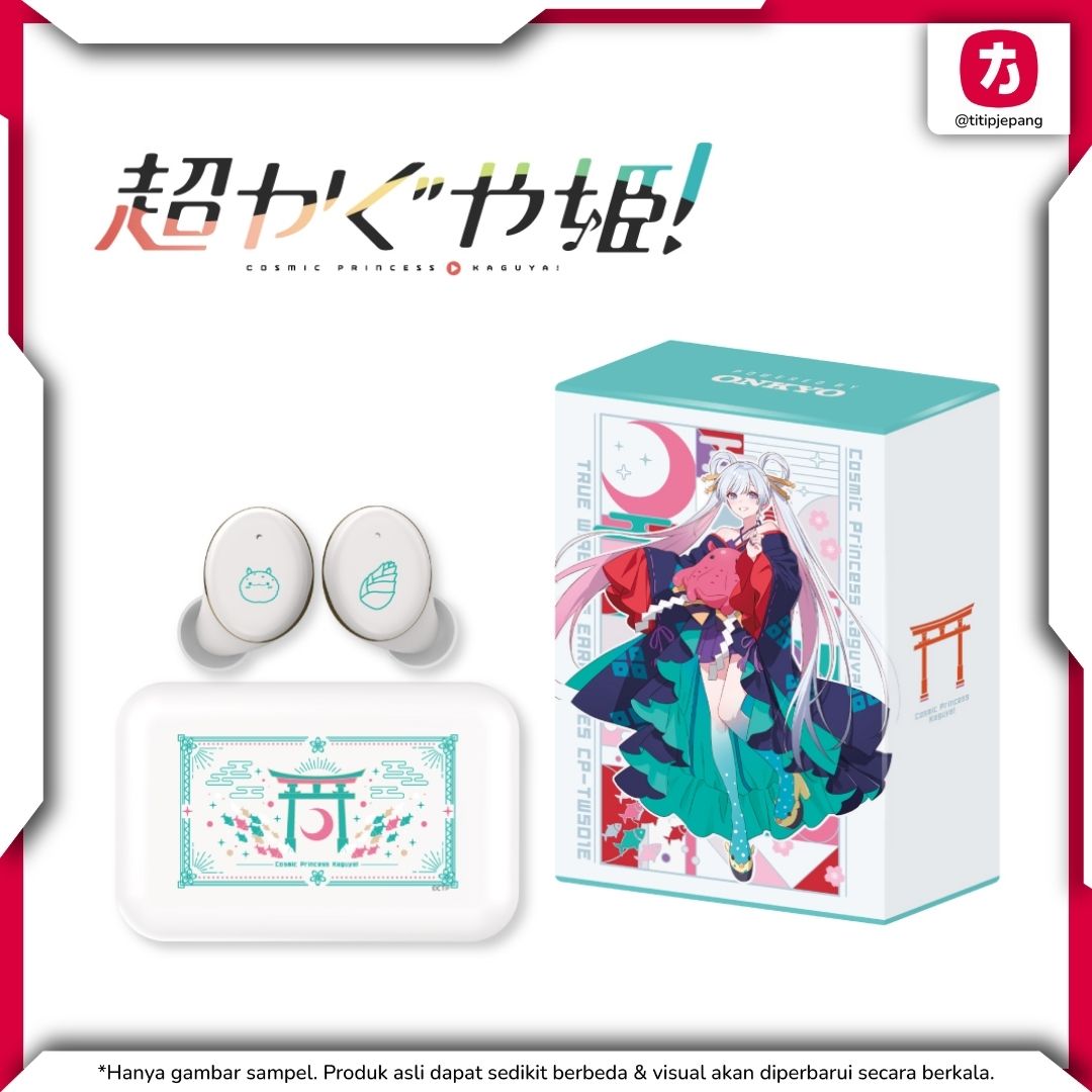  TWS Onkyo Super Princess Kaguya Tsukimi Yachiyo Model CP-TWS01E Wireless Earphones 