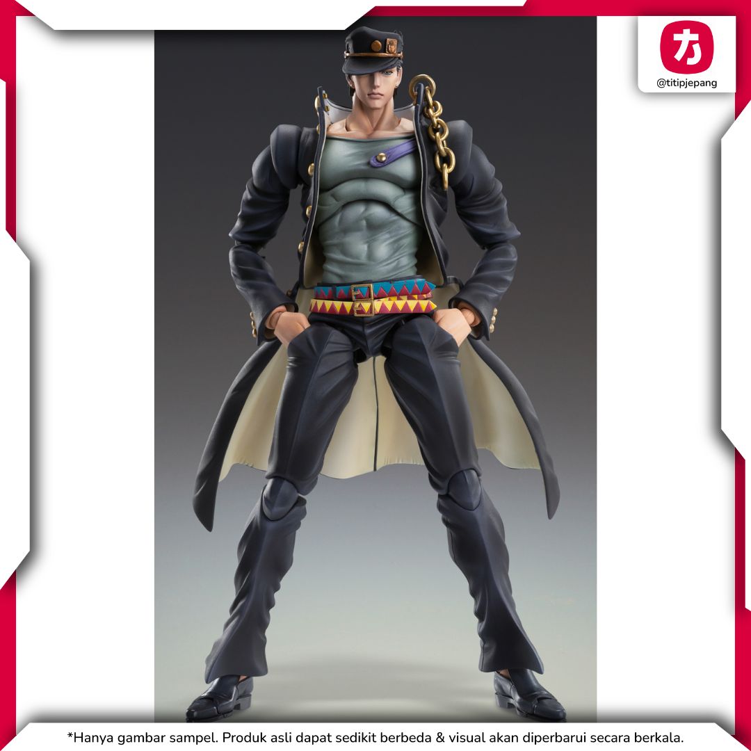 Jotaro Kujo Ver.2 Stardust Crusaders Super Action Statue Figure Resmi Medicos