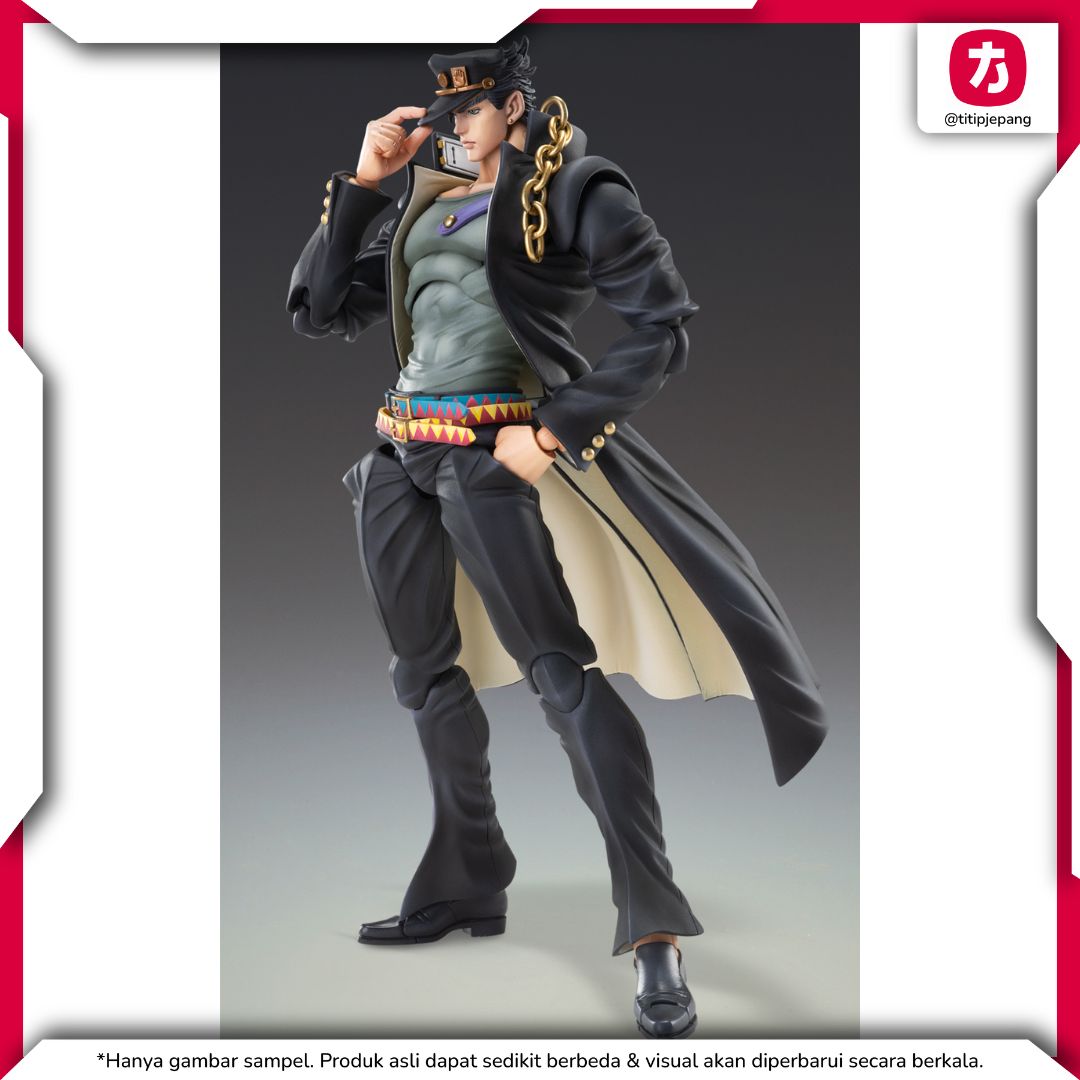 Jotaro Kujo Ver.2 Stardust Crusaders Super Action Statue Figure Resmi Medicos