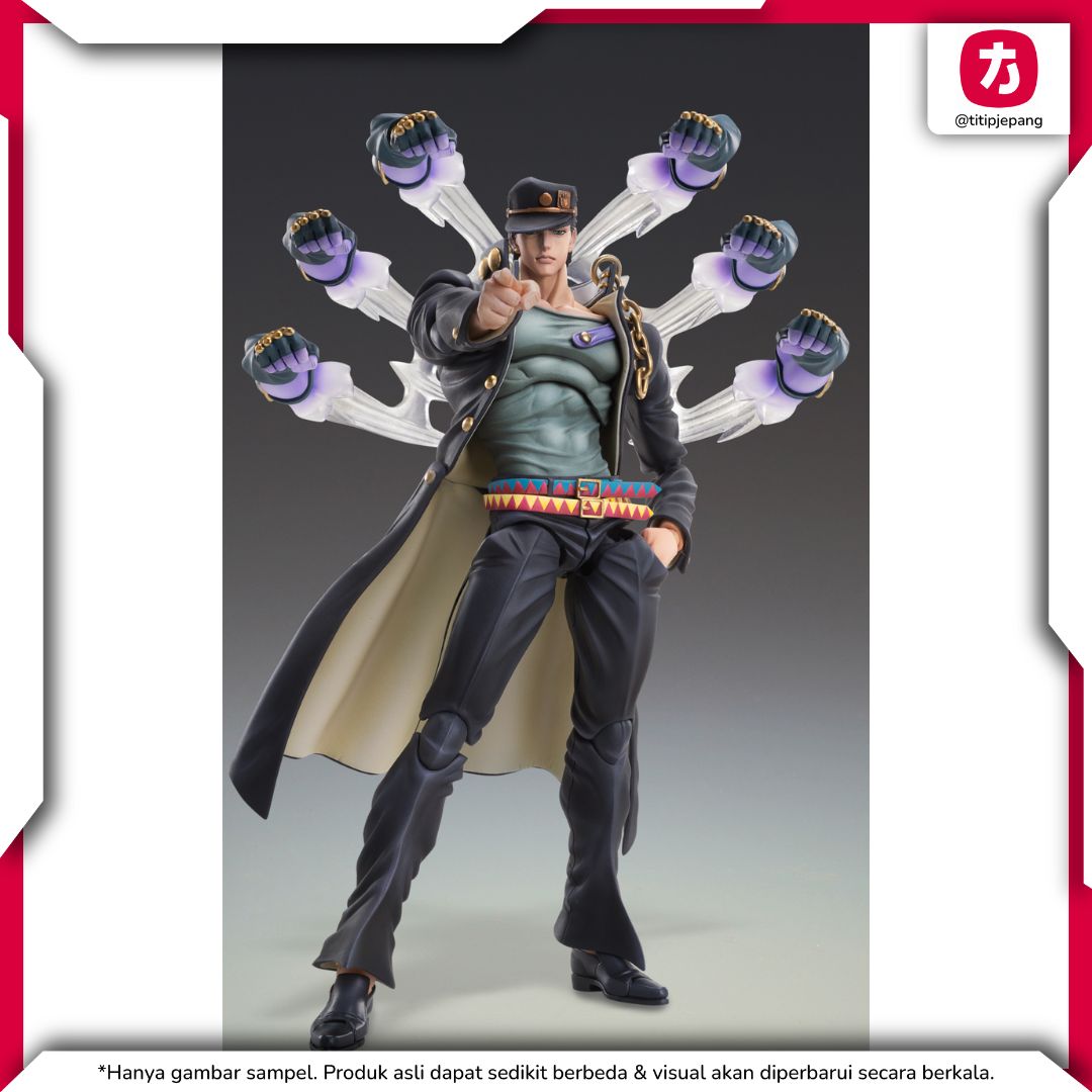 Jotaro Kujo Ver.2 Stardust Crusaders Super Action Statue Figure Resmi Medicos