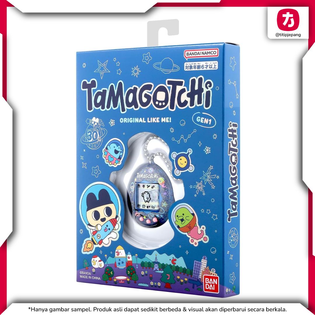 Original Tamagotchi Tama Space 30th Anniversary Edisi Spesial Bandai Resmi