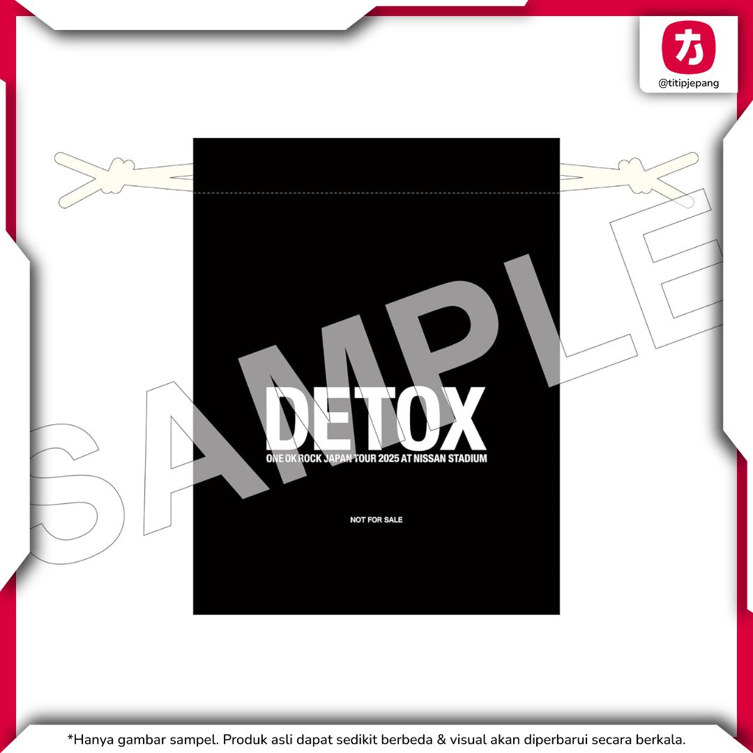 ONE OK ROCK DETOX JAPAN TOUR 2025 Blu-ray Nissan Stadium Bonus Drawstring