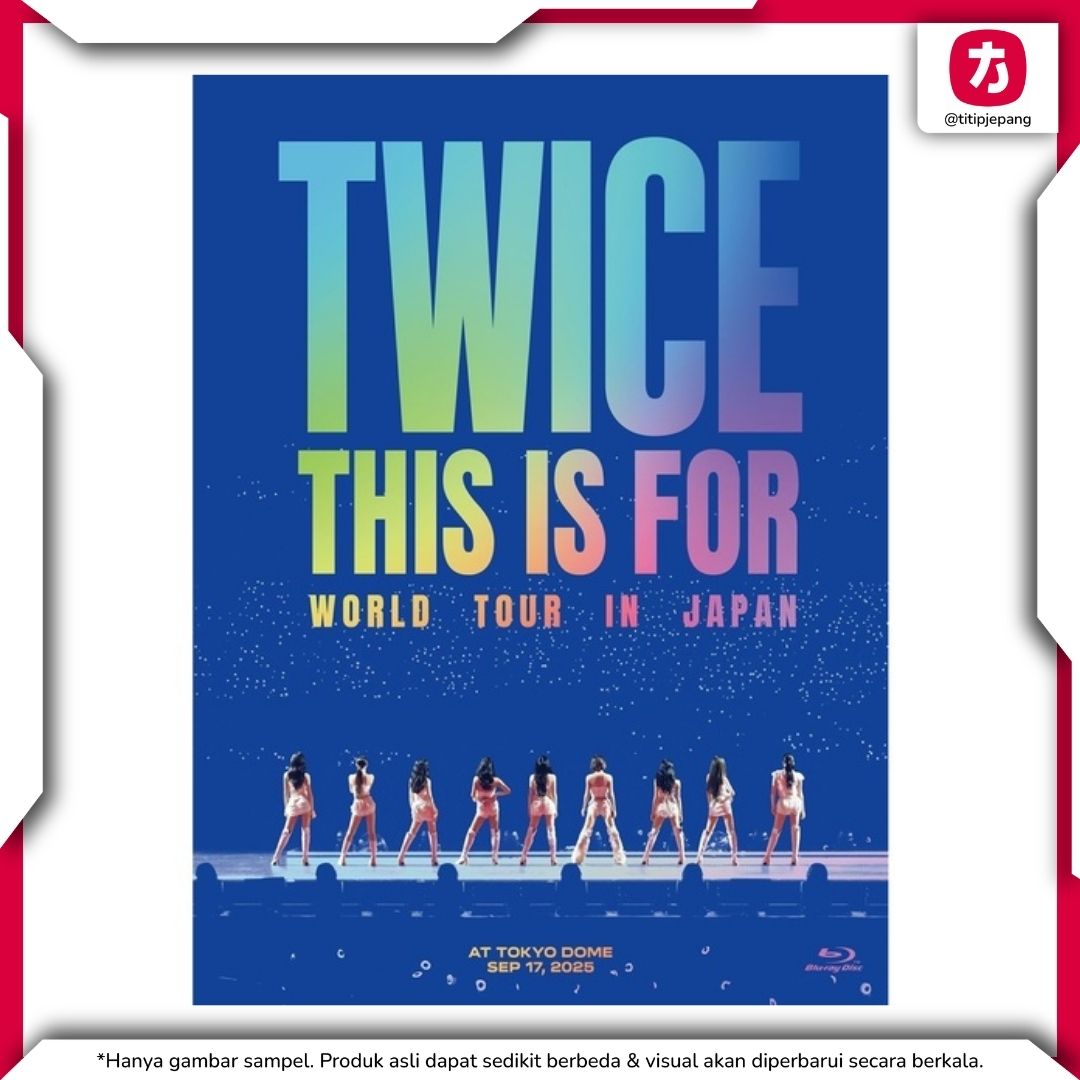 TWICE THIS IS FOR WORLD TOUR IN JAPAN Blu-ray Limited Edition Bonus Tote Bag