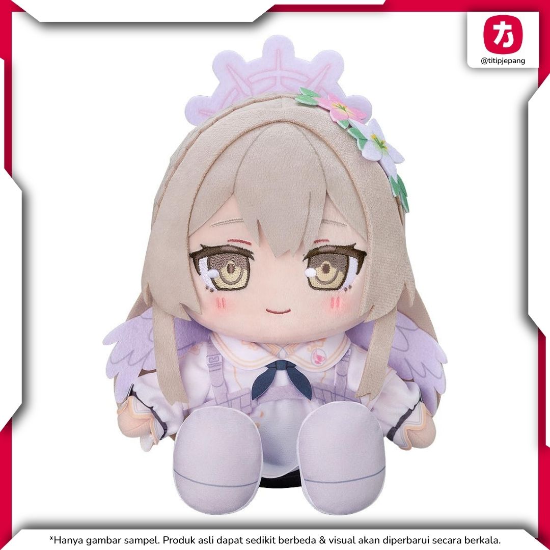 Blue Archive Choco Puni Plush Toy Nagisa Boneka Chibi Koleksi Resmi
