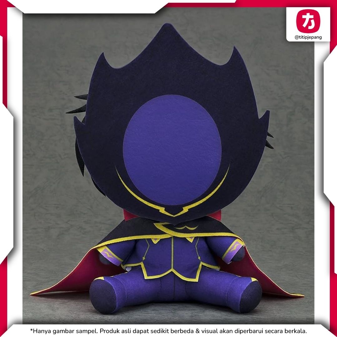 Code Geass Choco Puni Plush Toy Lelouch Boneka Chibi Koleksi Resmi