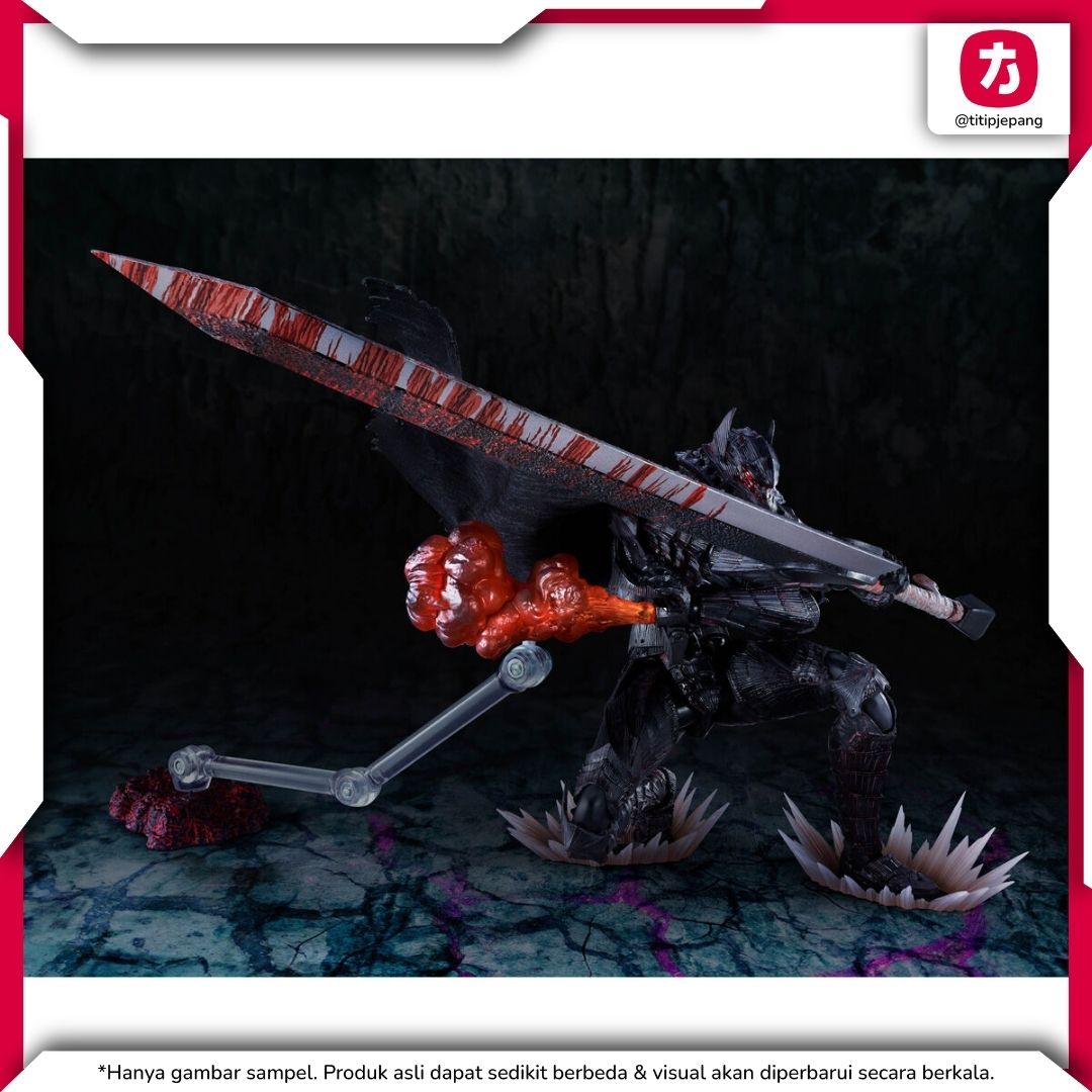 SHFiguarts Guts Berserker Armor Battle Ver Hadir dengan Detail Aksi Epik