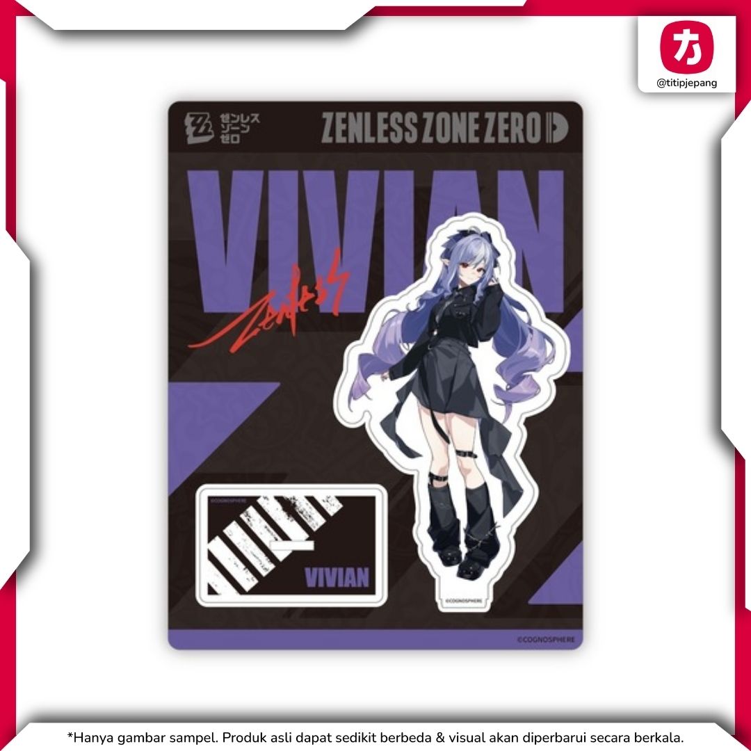 Zenless Zone Zero Merch Set VIVIAN Kolaborasi ZOZOTOWN dengan Ilustrasi Eksklusif
