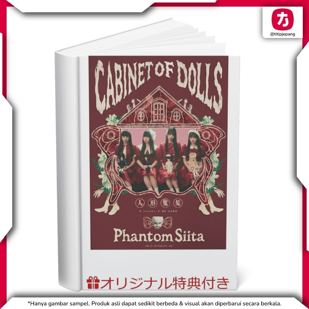 Phantom Siita CABINET OF DOLLS Doll Collection Photobook Edisi Bonus Postcard