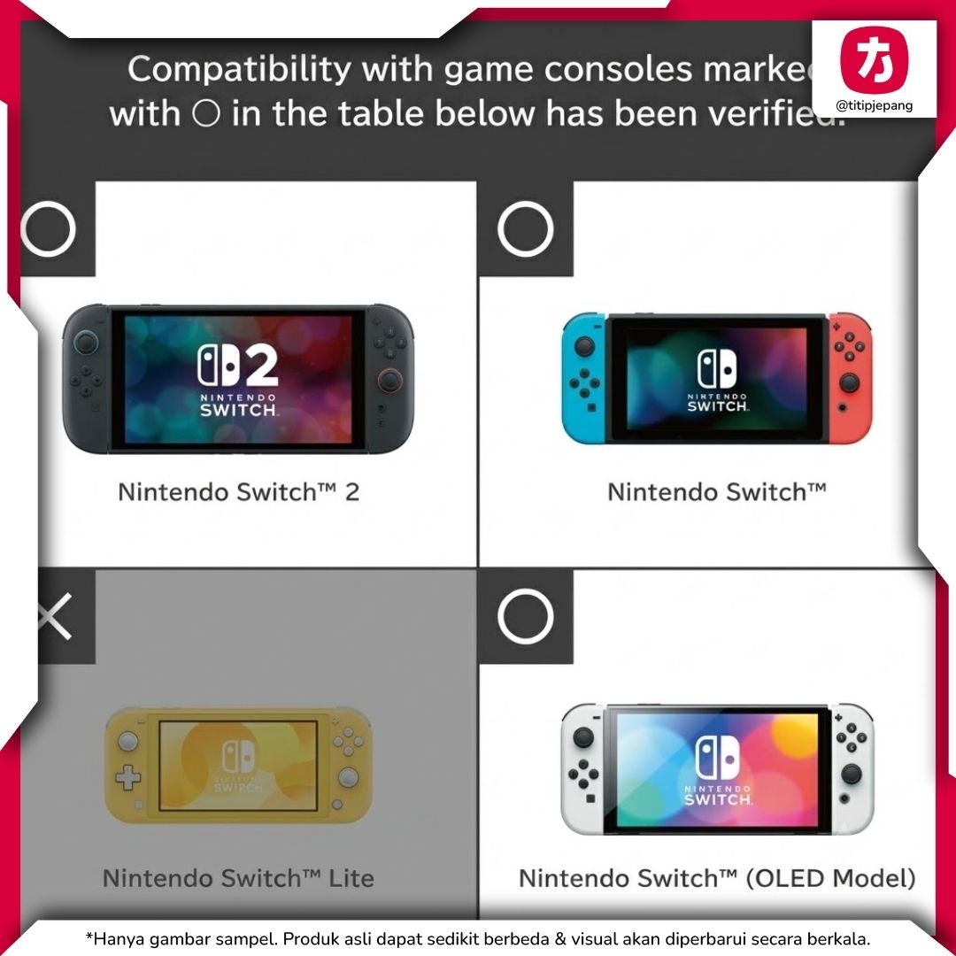 Hori Pad TURBO Nintendo Switch 2 Cinnamoroll Controller Mini Resmi HORI