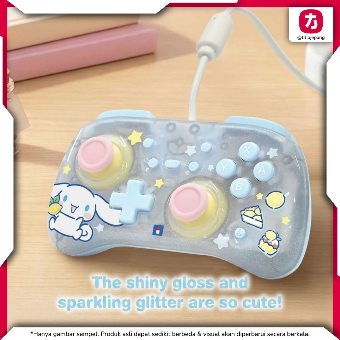 Hori Pad TURBO Nintendo Switch 2 Cinnamoroll Controller Mini Resmi HORI