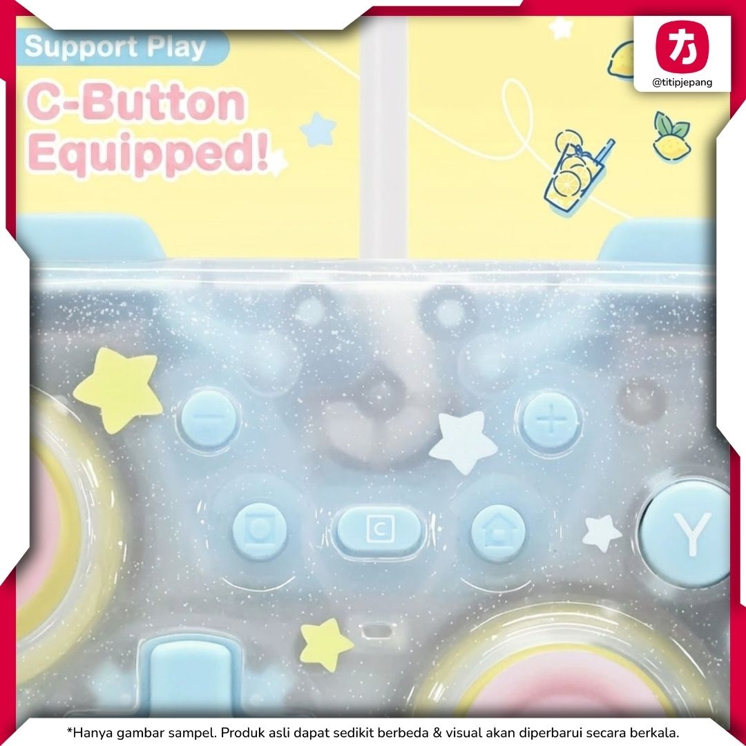Hori Pad TURBO Nintendo Switch 2 Cinnamoroll Controller Mini Resmi HORI