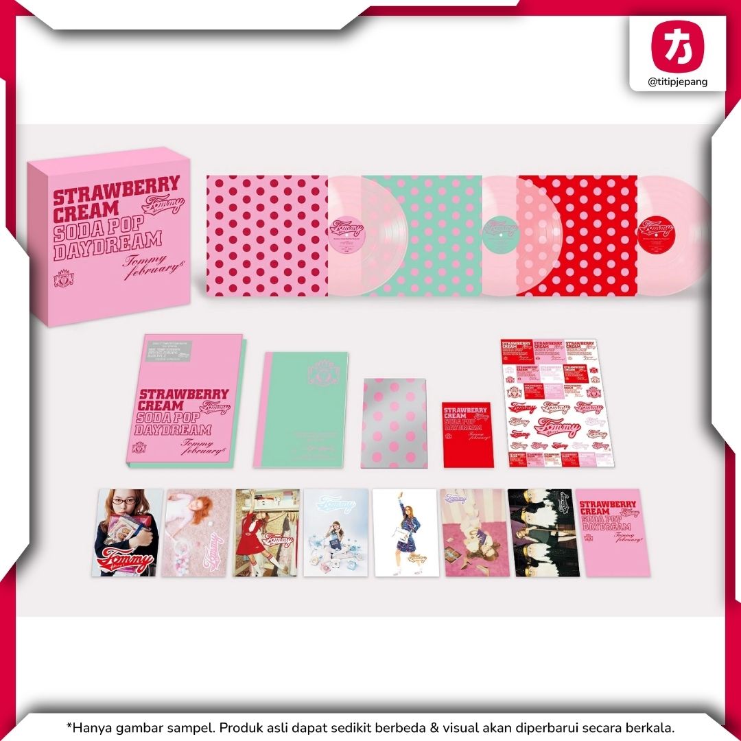 Strawberry Cream Soda Pop Daydream ANALOG BOX Vinyl+BD Limited Edition