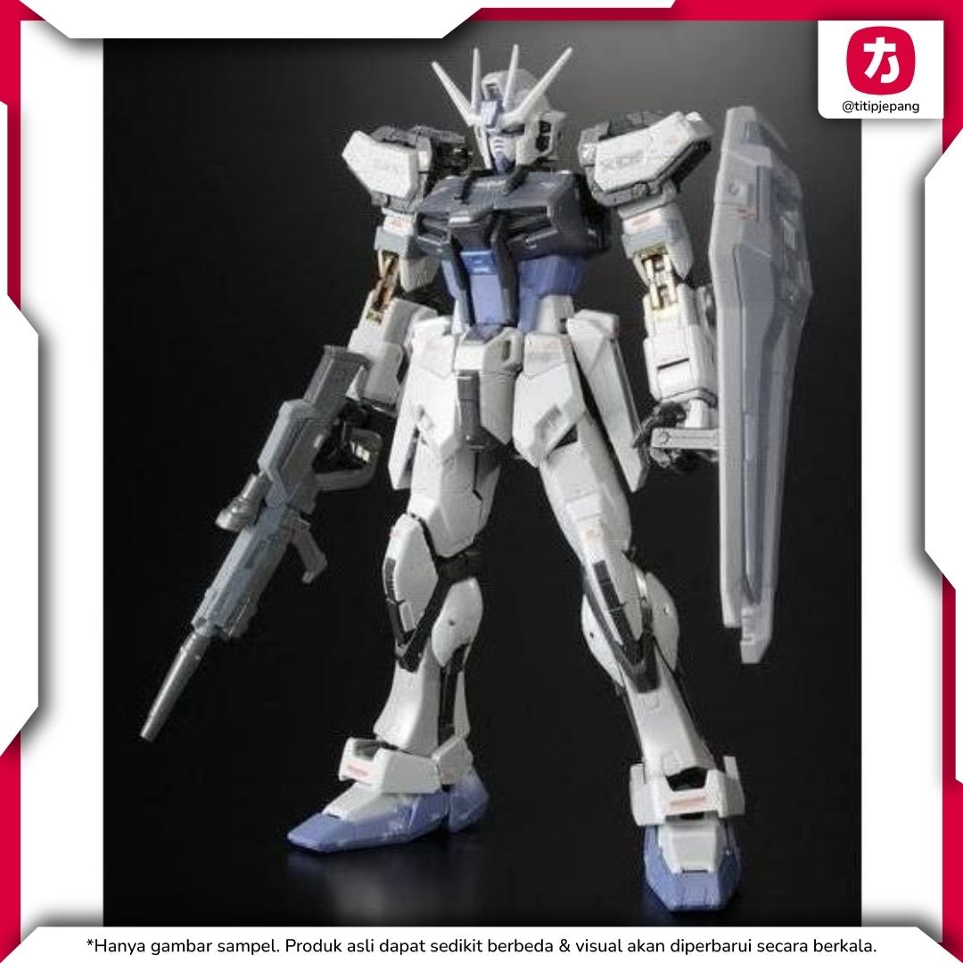 GAT-X105 Strike Gundam Deactive Mode RG 1/144 Model Kit Bandai
