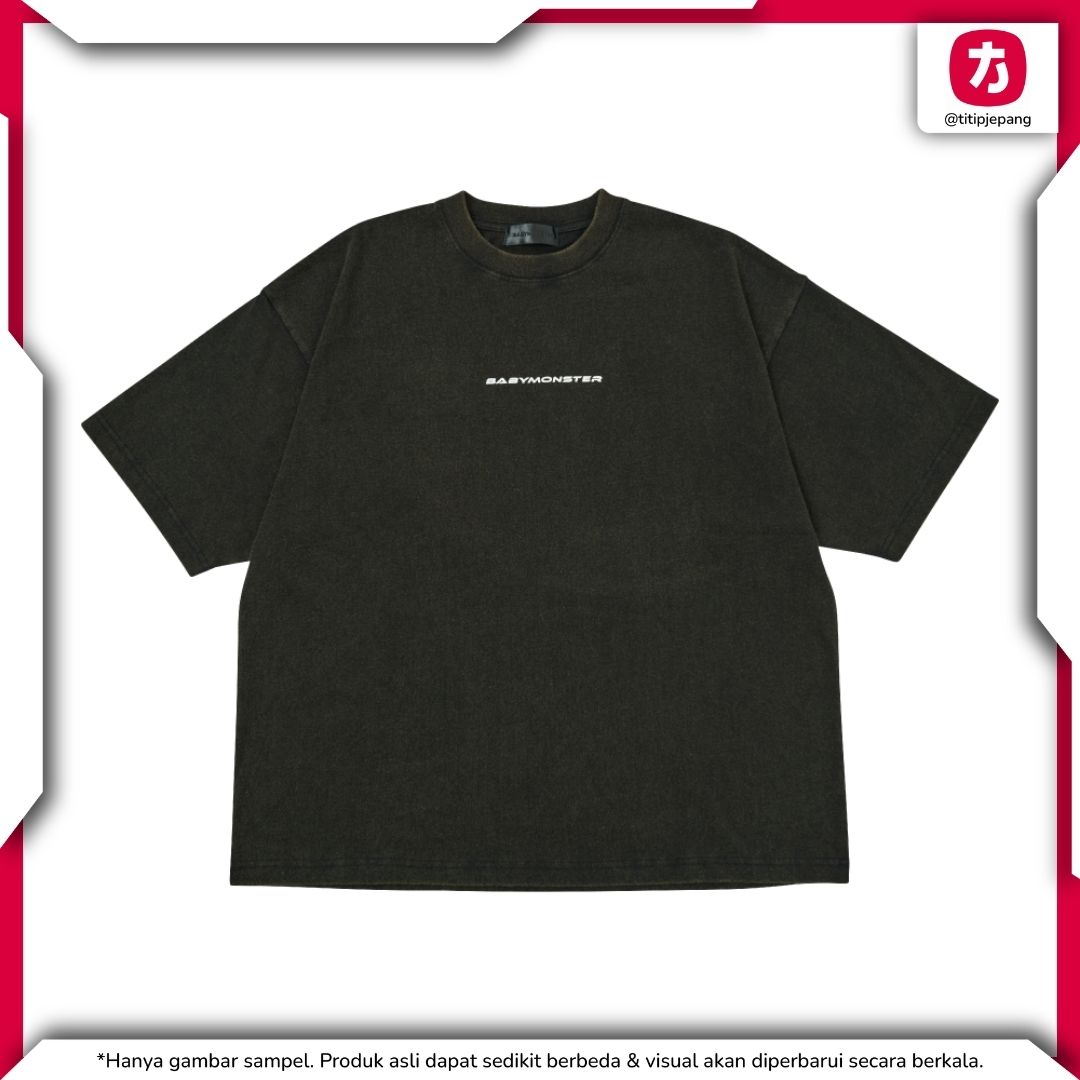 Babymonster Tour T-shirt BLACK CHOOM TOUR Official Japan Goods