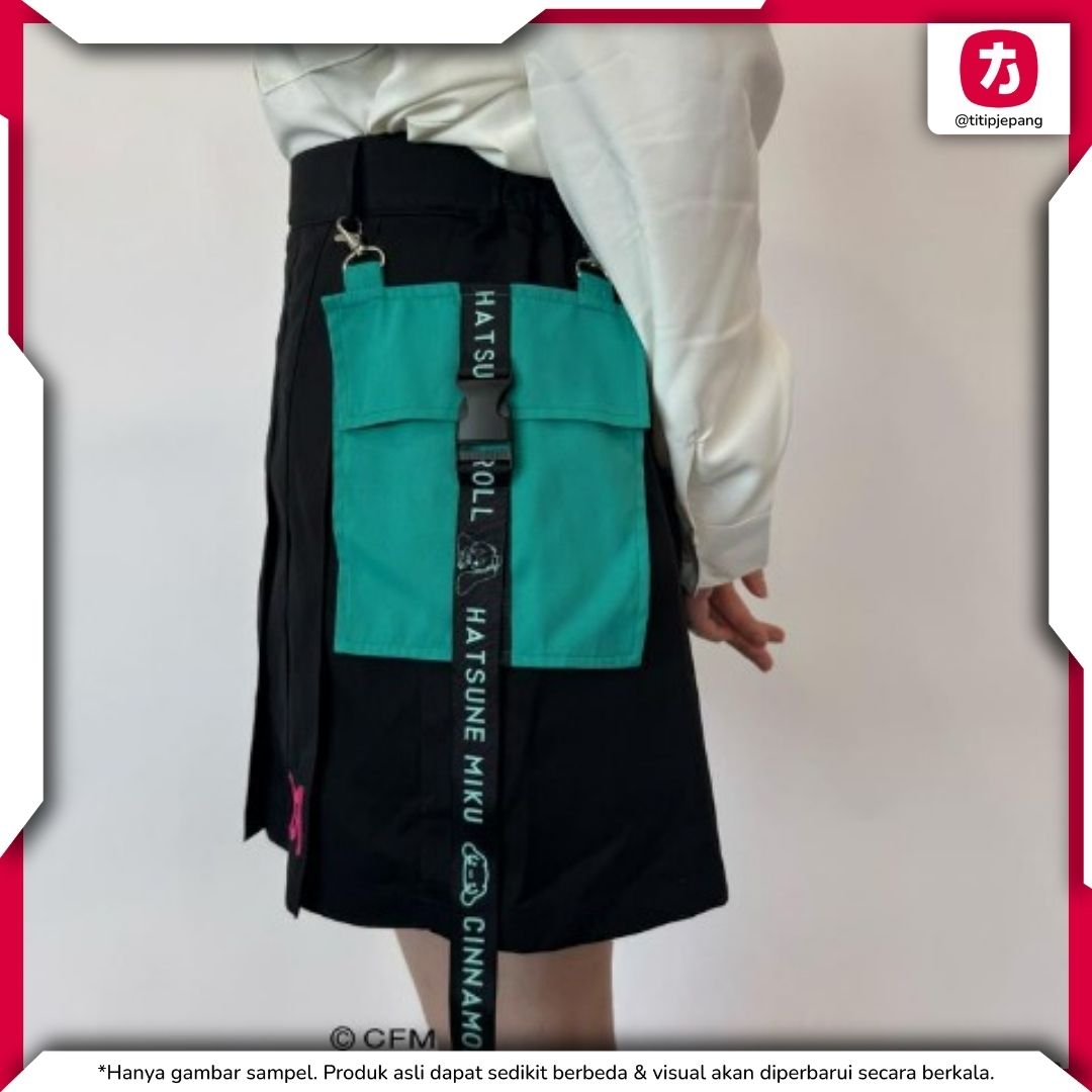Hatsune Miku Cinnamonroll Women's Skirt Kolaborasi Fashion Eksklusif