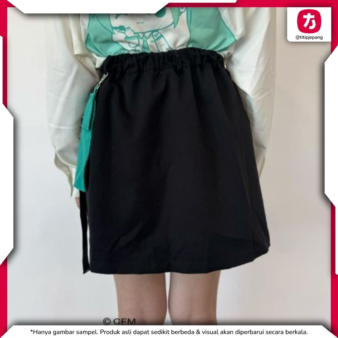 Hatsune Miku Cinnamonroll Women's Skirt Kolaborasi Fashion Eksklusif