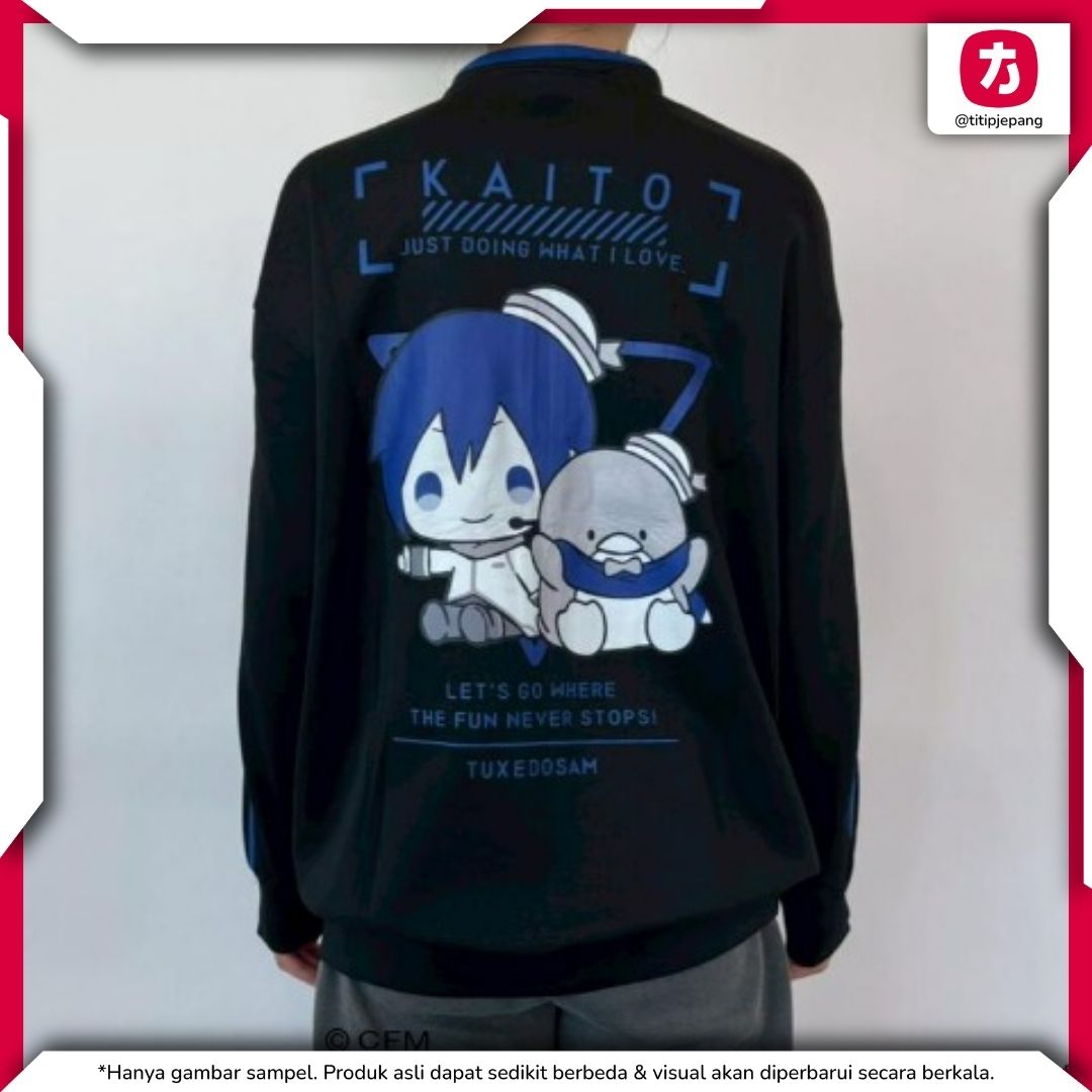 Kaito Tuxedosam Women's Blouson Kolaborasi Fashion Piapro x Sanrio