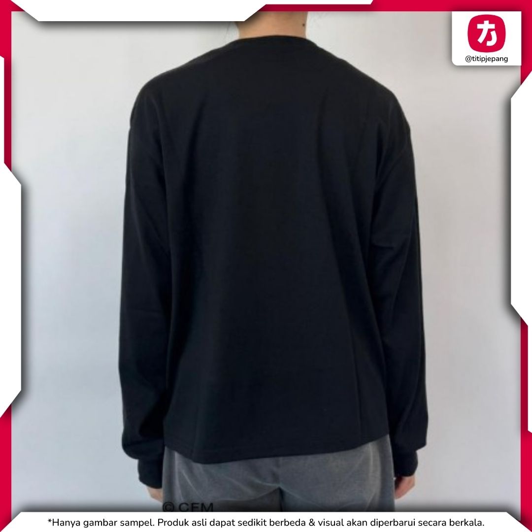 Hatsune Miku Pullover Black Mint Green Kolaborasi Piapro x Sanrio Premium