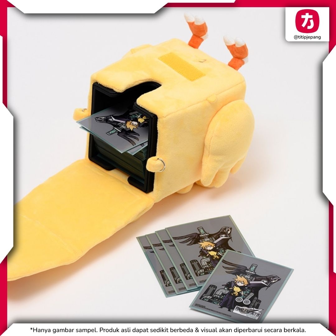Final Fantasy Fluffy Deck Box Chocobo Moogle Cactuar Series