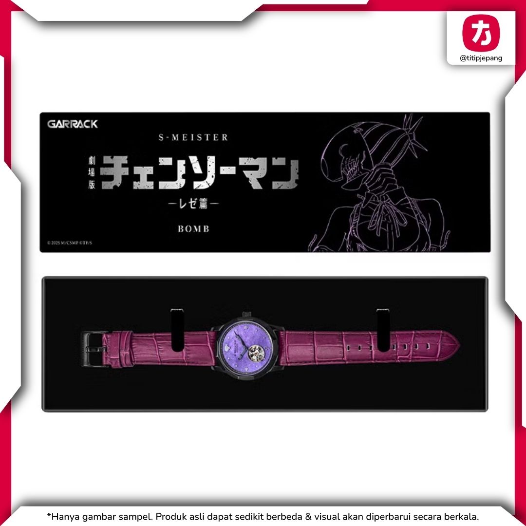 Koleksi Jam Tangan Otomatis GARRACK x Chainsaw Man Reze Arc Original