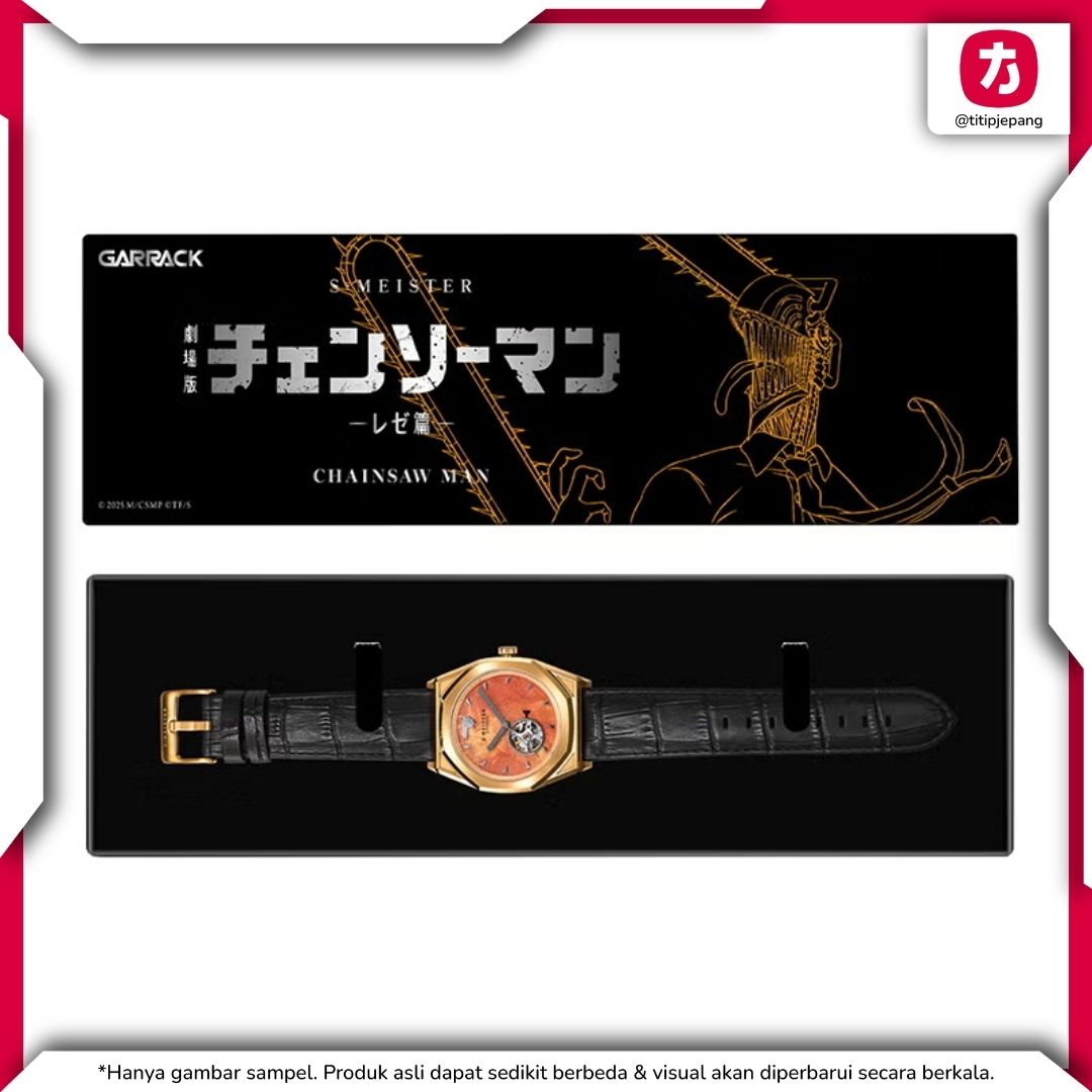 Koleksi Jam Tangan Otomatis GARRACK x Chainsaw Man Reze Arc Original