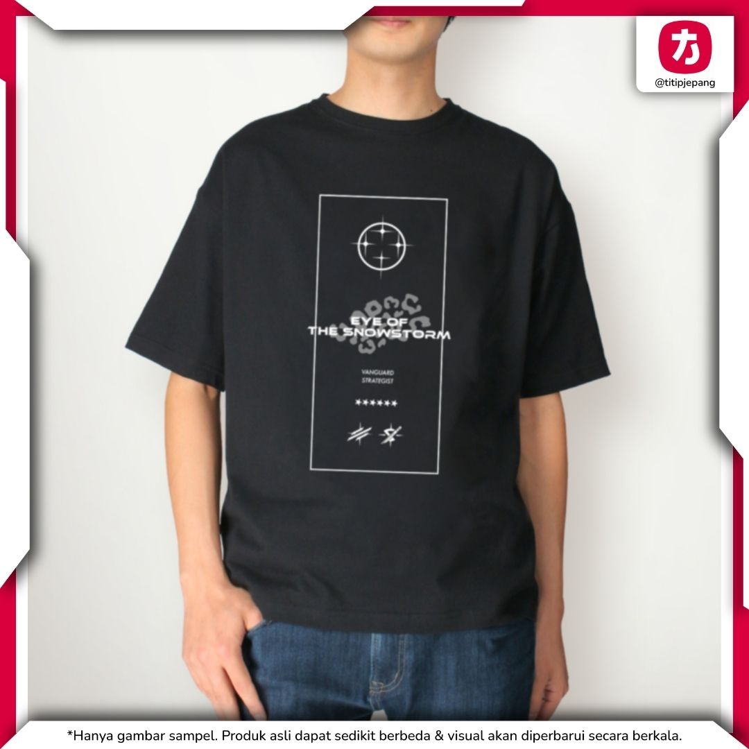 T-Shirt Arknights Silver Ash Shopping Ver BIG Silhouette Unisex Original Jepang